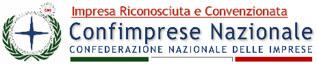 Impresa Riconosciuta e Convenzionata CNI - Confimprese Nazionale